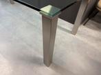 Zumsteg Eetkamertafel Glas Tafel 220x90xH73, Huis en Inrichting, Tafels | Eettafels, Nieuw, Glas, Vijf personen of meer, Rechthoekig