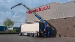 Mercedes-Benz Antos 2536 6X2 SCHUIFZEIL MET PALFINGER PK2300, Auto's, Automaat, Euro 6, 360 pk, Zwart