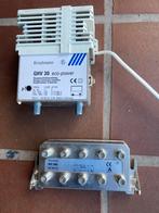 Hirschmann GHV 30 Antenneversterker + AFC 2081 Verdeler, Ophalen of Verzenden, Gebruikt, Overige merken