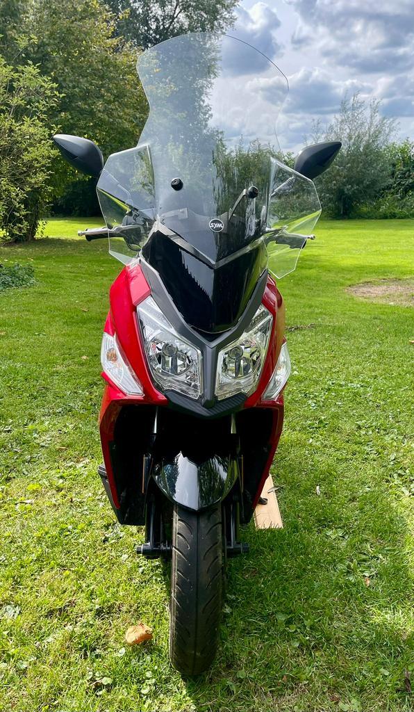 Sym Jet 14 Red 45, Fietsen en Brommers, Scooters | SYM, Zo goed als nieuw, Overige modellen, Benzine, Ophalen
