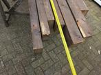 Gecarboleumde balken, Doe-het-zelf en Verbouw, Hout en Planken, Ophalen, 50 mm of meer, Balk, Minder dan 200 cm