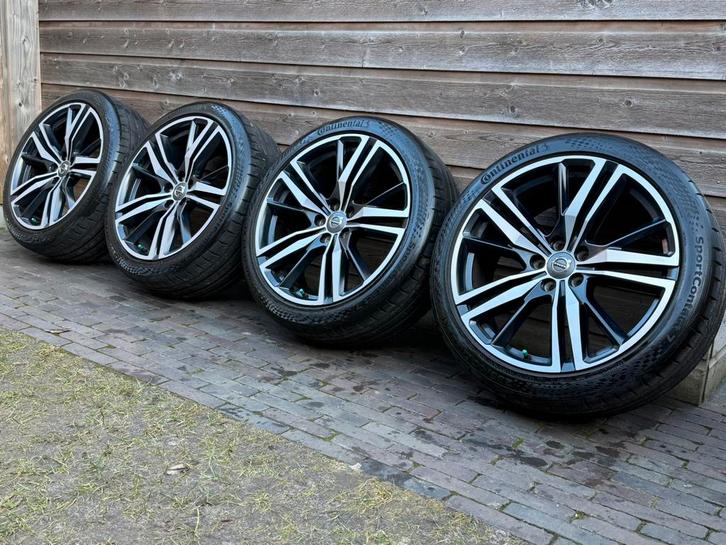 Orig Volvo S60 V60 R-design 19 inch velgen + zomerbanden, Auto-onderdelen, Banden en Velgen, Banden en Velgen, Zomerbanden, 19 inch