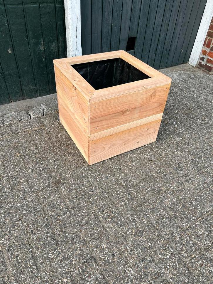 Plantenbak Douglas op Maat, Tuin en Terras, Bloembakken en Plantenbakken, Nieuw, Hout, Binnen, Balkon, Tuin, 30 tot 60 cm, 60 tot 100 cm