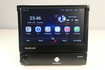 1-Din klapscherm Android autoradio | universeel | Bluetooth