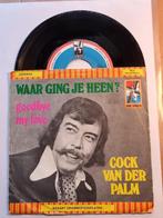 single Cock van der Palm WAAR GING JE HEEN mooie plaat 1973, Cd's en Dvd's, Vinyl Singles, Gebruikt, 7 inch, Single, Ophalen of Verzenden