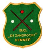 TW3026 shirt of jas embleem biljart ver. De Zandpoort Gennep, Kleding | Heren, Verzenden, Zo goed als nieuw, Overige maten, Groen
