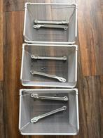 IKEA KOMPLEMENT Draadmanden - 3 stuks, Ophalen, Overige materialen, Nieuw, 50 tot 100 cm