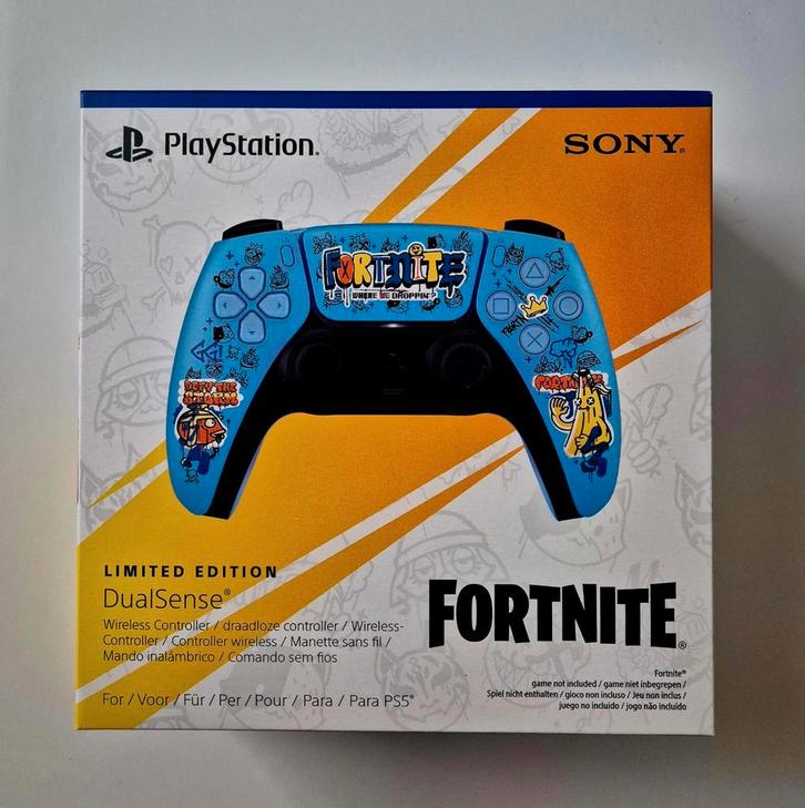 Nieuwe Sealed Fortnite Controller PS5 🌈🌈🌈, Spelcomputers en Games, Spelcomputers | Nintendo Consoles | Accessoires, Nieuw, Overige modellen