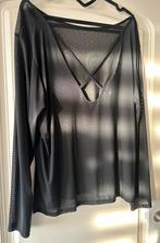 Glitter top , transparant , 36/38, nieuw, Kleding | Dames, Tops, Maat 38/40 (M), Zwart, Nieuw, Ophalen of Verzenden