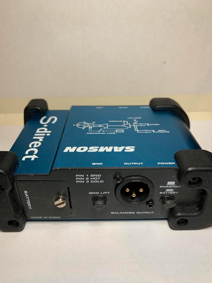 Samson S-Direct DI Box - Direct Injectie, Muziek en Instrumenten, Effecten, Gebruikt, Overige typen, Ophalen of Verzenden