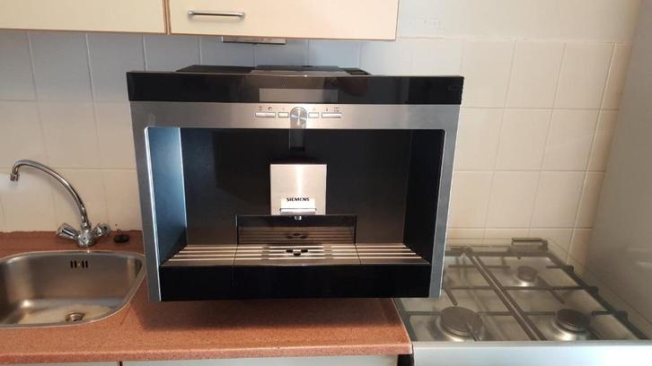 Siemens koffiemachine inbouwapparaat TK76K572  DEFECT, Witgoed en Apparatuur, Koffiezetapparaten, Niet werkend, Gemalen koffie