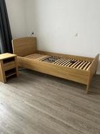 Eenpersoons bed met elektrisch verstelbare lattenbodem, Ophalen, Verstelbaar, 90 cm, Eenpersoons
