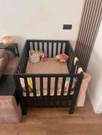 Cabino Baby Box Nova Zwart - icl matras, en hoeslaken, Kinderen en Baby's, Boxen, Ophalen, Zo goed als nieuw, Rechthoekig, In hoogte verstelbaar