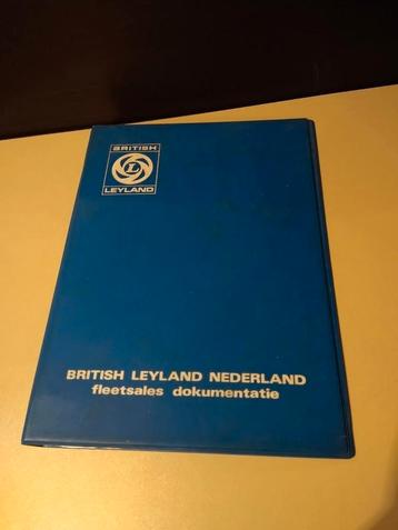 British Leyland Fleet Sales Documentatie beschikbaar voor biedingen