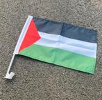 Palestina auto vlaggetjes 2 stuks 30x45 palestine, Diversen, Vlaggen en Wimpels, Ophalen of Verzenden