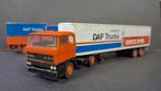 Daf 3300 Met 2 trailers 1:50 Lion Car Pol, Bus of Vrachtwagen, Zo goed als nieuw, Lion Toys, Verzenden