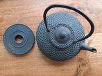 Bredemeyer gietijzer theepot met ring voor op houtkachel, Ophalen of Verzenden, Zo goed als nieuw, Gietijzer