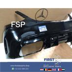 W205 C63 AMG FACELIFT ACHTERBUMPER + DIFFUSER ZWART ORIGINEE, Auto-onderdelen, Gebruikt, -, Ophalen of Verzenden, Achter