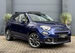 Fiat 500X 1.5 Hybrid Sport Cabrio/Automaat/Leer, Auto's, Fiat, Gebruikt, Euro 6, 4 cilinders, Blauw