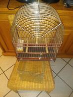 21draad Surinaamse zangvogel kooien met knoeibak, Ophalen of Verzenden, Gebruikt, Overige materialen, Broedkooi of Kweekkooi