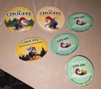 La chouffe  vedett duvel t'IJ Komninck liefmans, Ophalen of Verzenden, Zo goed als nieuw, Reclamebord, Plaat of Schild, Duvel