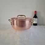 Inocuivre Dikwandige koperen horeca pan sauspan hapjespan, Ophalen of Verzenden, Gebruikt, Rvs, Koekenpan of Braadpan