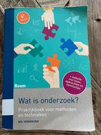 Nel Verhoeven - Wat is onderzoek?, Ophalen of Verzenden, Zo goed als nieuw, Nel Verhoeven