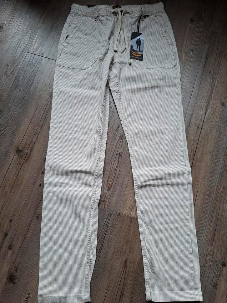 PME LEGEND Liftmaster linnen broek W33 L34, Kleding | Heren, Spijkerbroeken en Jeans, Nieuw, W33 - W34 (confectie 48/50), Overige kleuren