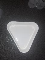 Driehoekige ovenschaal - Kerstmis, Ophalen, Gebruikt, Porselein of Keramiek, Schaal