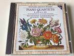 Mozart piano quartets 478 & 493/Bilson/Wilcock/Schlapp/Mason, Ophalen of Verzenden, Classicisme, Zo goed als nieuw, Kamermuziek