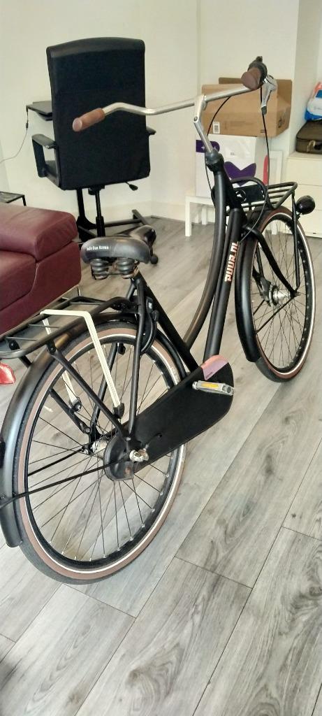 TEKOOP GAZELLE DAMES FIETS PUUR NL FRAME MAAT 54, Fietsen en Brommers, Fietsen | Dames | Omafietsen, Zo goed als nieuw, 53 tot 56 cm