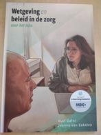Wetgeving en beleid in de zorg voor het mbo, Ophalen of Verzenden, Zo goed als nieuw, VMBO, Asaf Gafni