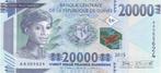 REPUBLIQUE DE GUINEE 20000 FRANCS 1960 PRACHTIG, Postzegels en Munten, Bankbiljetten | Europa | Niet-Eurobiljetten, Verzenden