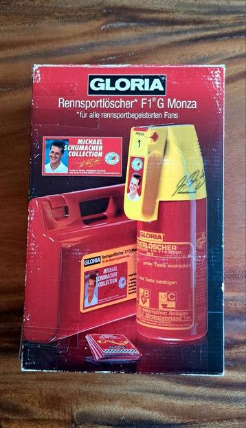 UNIEK Michael Schumacher Brandblusser beschikbaar voor biedingen