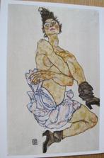 Egon Schiele - Liggend vrouwelijk naakt - 1917 - nieuw, Verzenden, 1980 tot heden, Ongelopen, Overige thema's