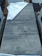 Mooie partij terrastegels 60x60x4 - Nero grey - 43m², Ophalen of Verzenden, Zo goed als nieuw, 10 m² of meer, Beton