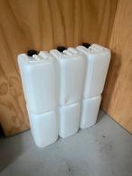 6x Jerrycan 25L, Minder dan 75 liter, Ophalen, Zo goed als nieuw, Kunststof
