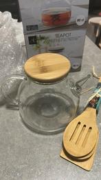Nieuwe theepot en spatels, Ophalen of Verzenden, Nieuw, Overige materialen