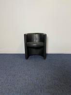 3 x Fauteuil, zwart kunstleder, Huis en Inrichting, Ophalen, Gebruikt, Minder dan 75 cm, 50 tot 75 cm