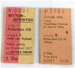treinkaartjes, Verzamelen, Spoorwegen en Tramwegen, Ophalen of Verzenden, Gebruikt, Trein, Overige typen
