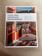 Food & Beverage Management - 6e editie - Nieuw!, Boeken, Ophalen of Verzenden, Nieuw, HBO