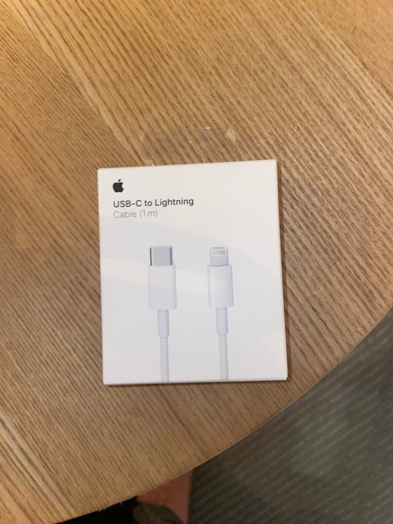 Nieuwe Apple USB-C naar Lightning Kabel (1m), Computers en Software, Ophalen of Verzenden, Nieuw