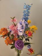 Veldboeket bloemen met vaas, Belle Vieille Brocante, Nieuw, Ophalen of Verzenden, Jolandamonsieurs@gmail.com