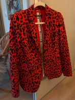 Rode Marc Aurel Blazer met Luipaardprint - Maat 36, Nieuw, Ophalen of Verzenden, Jasje, Maat 36 (S)