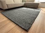 Wollen vloerkleed in nieuwstaat | Goossens, donkergrijs, 150 tot 200 cm, 200 cm of meer, Grijs, Ophalen of Verzenden