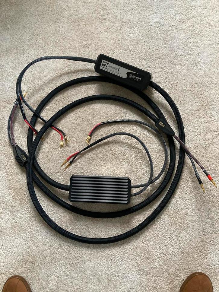 MIT CVT Terminator 1 luidspreker kabels, Audio, Tv en Foto, Audiokabels en Televisiekabels, Gebruikt, Luidsprekerkabel, 2 tot 5 meter