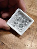 Ronde facet geslepen bergkristal, Ophalen of Verzenden