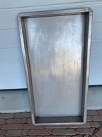 RVS lekbak 47x90x8 cm hoog 1,5 mm plaat, Ophalen of Verzenden, Gebruikt