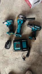 Makita set, Doe-het-zelf en Verbouw, Gereedschap | Boormachines, Ophalen of Verzenden, Zo goed als nieuw, 600 watt of meer