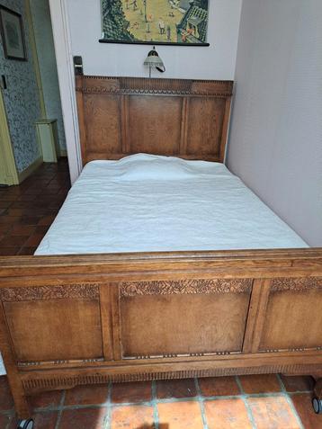 Twijfelaar bed 130 x 200 cm incl zgan matras beschikbaar voor biedingen